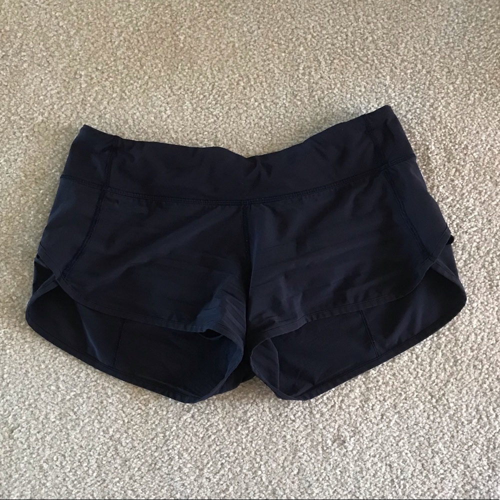 Lululemon Navy Blue Running Shorts 2.5” Inseam